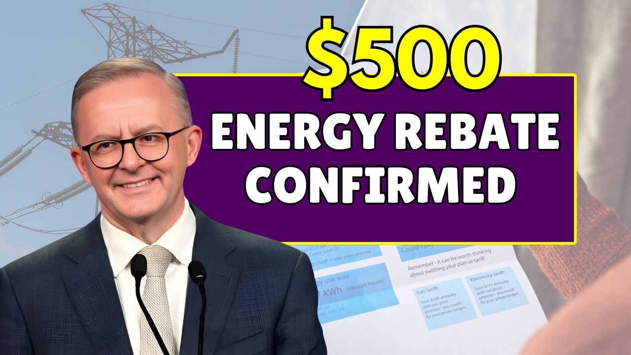 500 Energy Rebate Confirmed