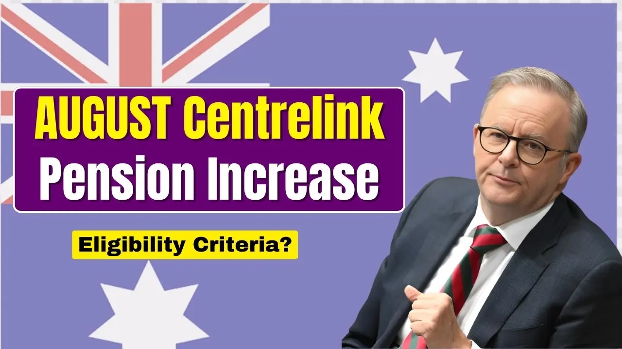 AUGUST Centrelink Pension Increase 1