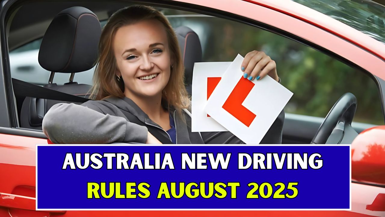 Australia New Driving Rules August 2025